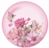 Pink Floral Orb
